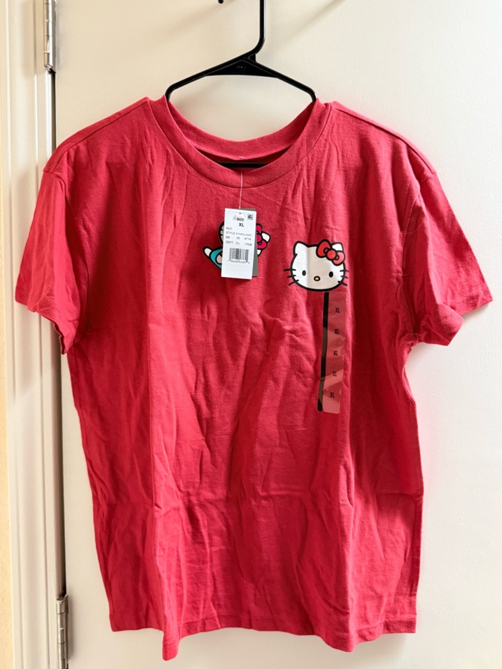 Hello Kitty Red Short Sleeve Women's Tee